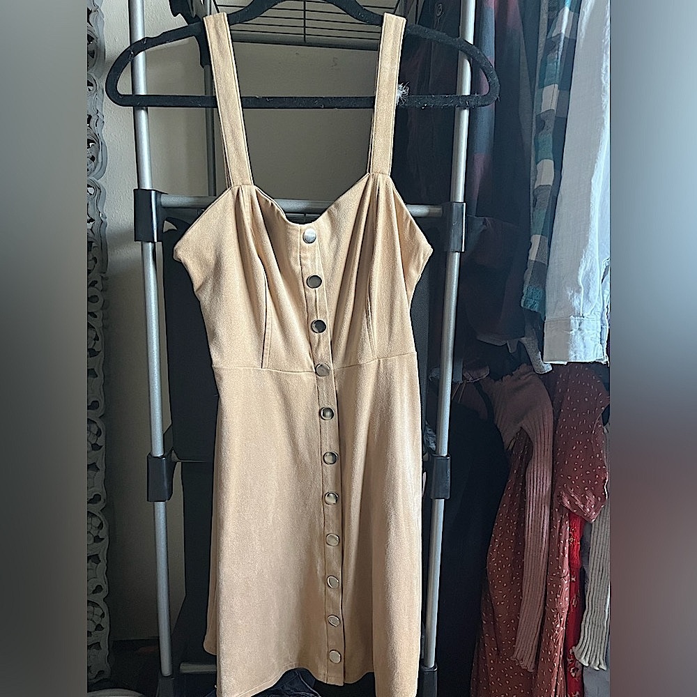 Forever 21 Tan Mini Dress